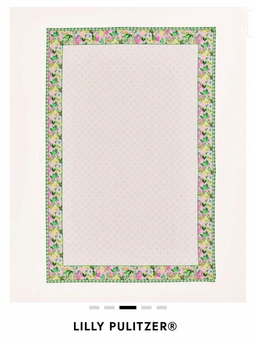 RARE Lilly Pulitzer Via Amore Spritzer Rectangle Tablecloth—NWT